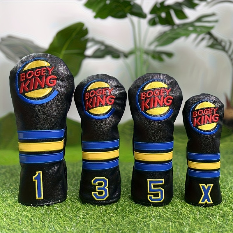 Golf Equipment Nearby - Modieuze golfclubhoofdbeschermers; golfaccessoires, gemaakt van stofdicht
