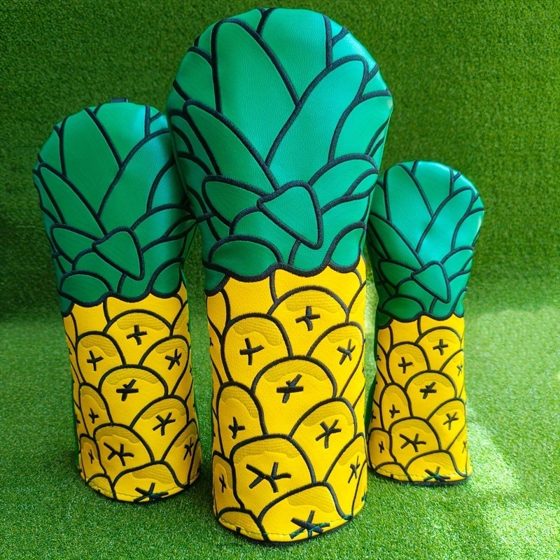 Golf Equipment Nearby - Pineapple Golf Club Headcover met dikke