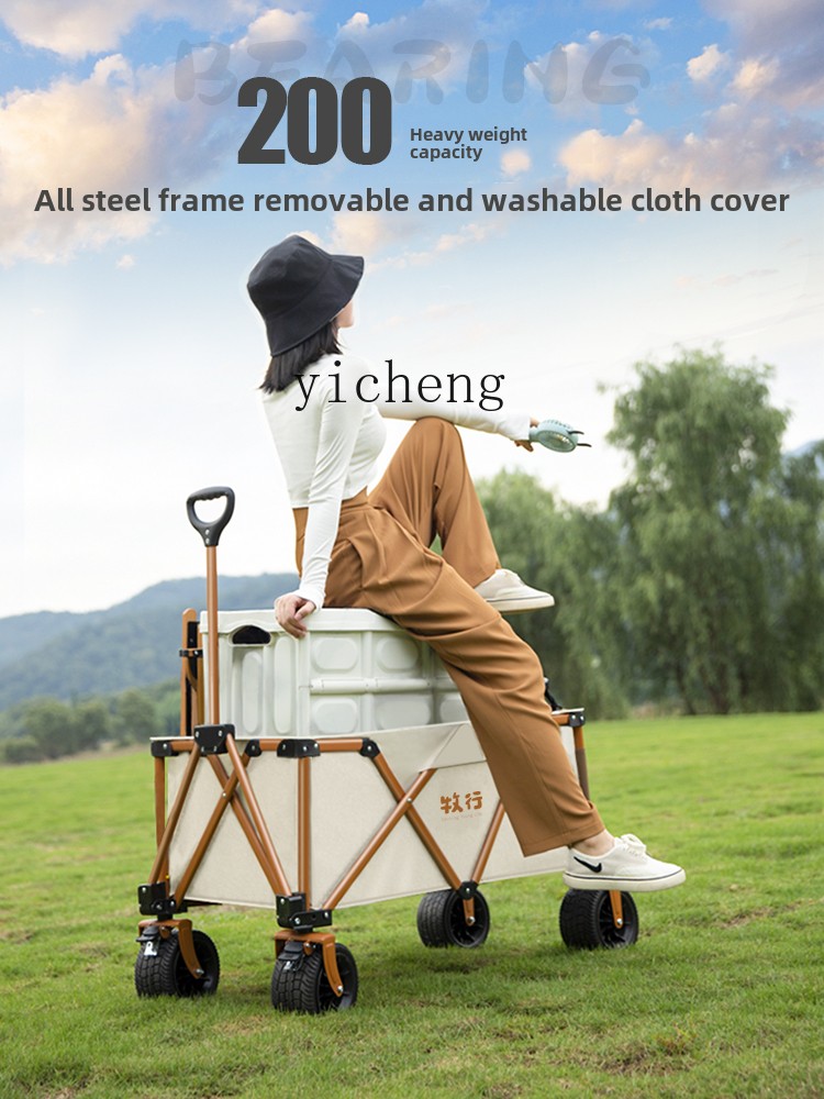 XL veldwandelwagen opvouwbare  - Pull Cart Fold recensie en prijs