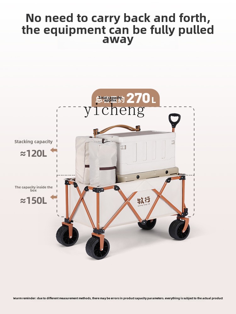 XL veldwandelwagen opvouwbare  - Pull Cart Fold recensie en prijs