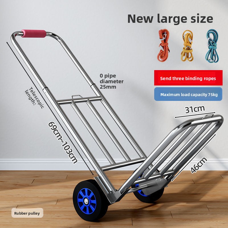 Met de hand getrokken kar Opvo - Pull Cart Fold recensie en prijs