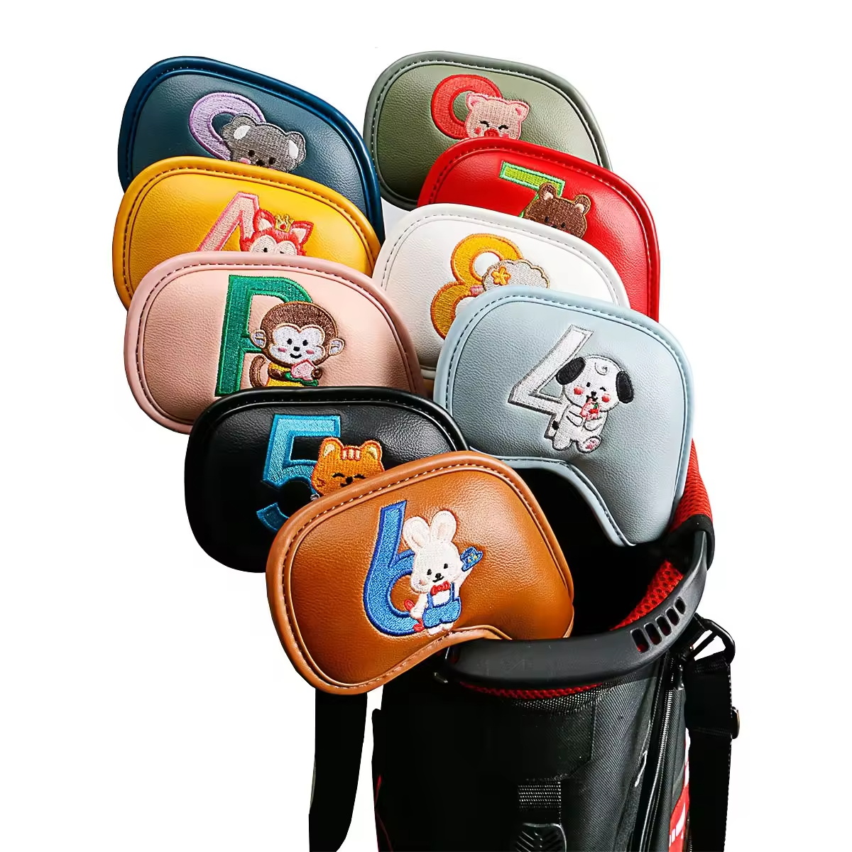 9 stuks schattige cartoon dier - Golf Equipment Nearby recensie en prijs