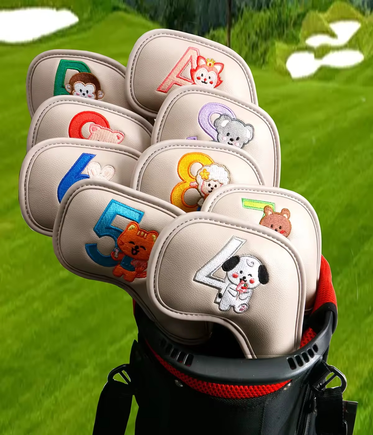 9 stuks schattige cartoon dier - Golf Equipment Nearby recensie en prijs