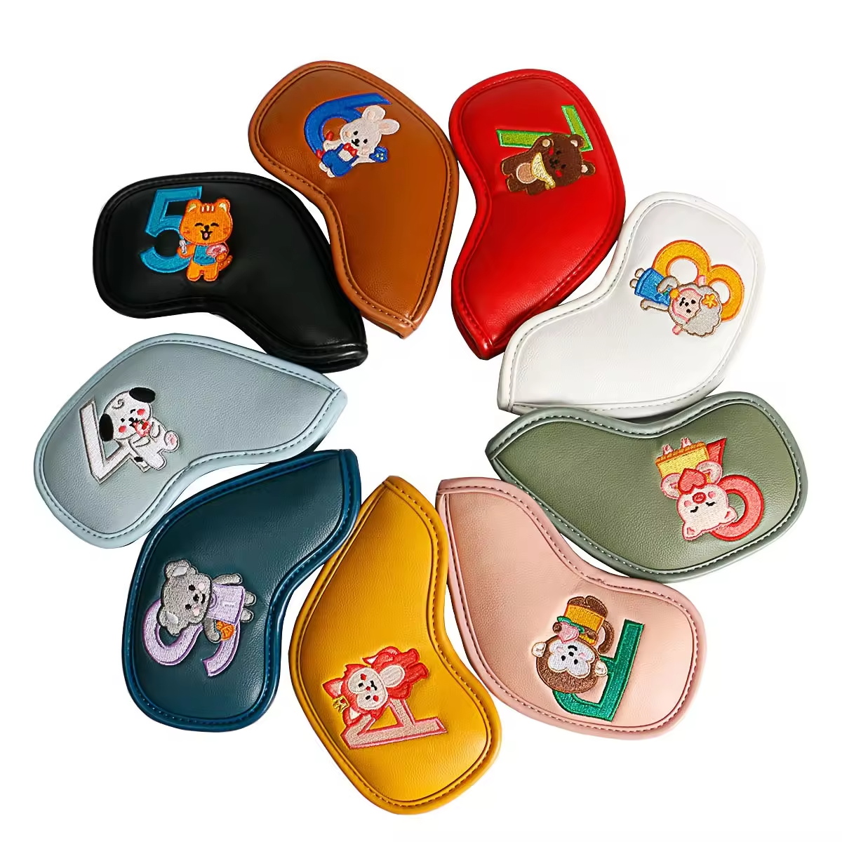 9 stuks schattige cartoon dier - Golf Equipment Nearby recensie en prijs